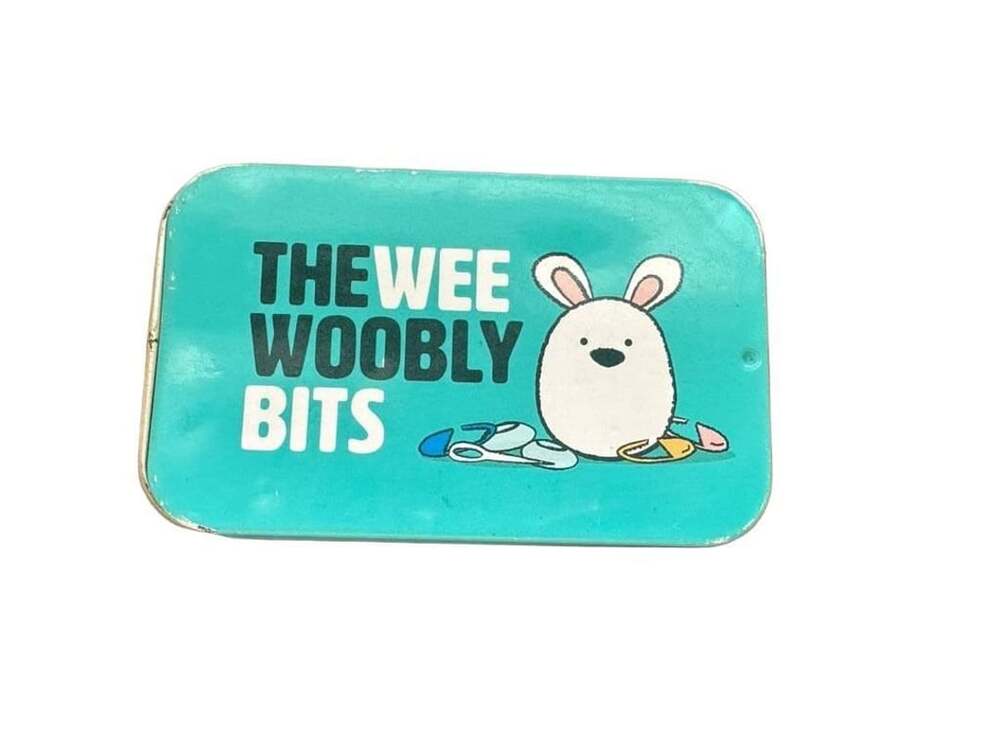 The Woobles The Wee Woobly Bits Tin Storage Box Blue